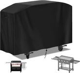 Guisong 72 Inch Grill Cover front view, black colour