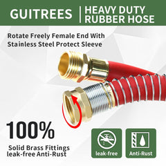 Guitrees garden hose in a garden setting