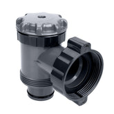 GYPNS Plunger Valve front view with threaded connections