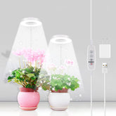 GYTF Halo Plant Grow Light front view with adjustable pole
