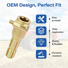 GZZTORES PTO Extender in package showing dimensions