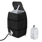 Hadisi Hot Tub Spa Heater Pump Cover, Black, front view
