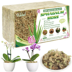 Halatool 3.3 LB sphagnum moss brick front view
