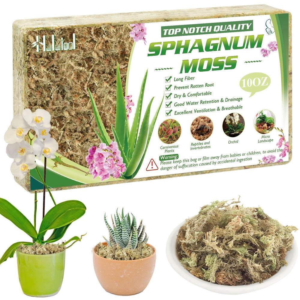 Halatool Sphagnum Moss 14 QT package front view