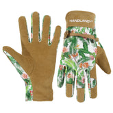 HANDLANDY Gardening Gloves for Women front view in Cocoa