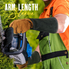 Hands handling cactus wearing HANDLANDY thorn proof gloves