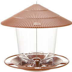 Hanizi Bird Feeder opened with bird seeds inside