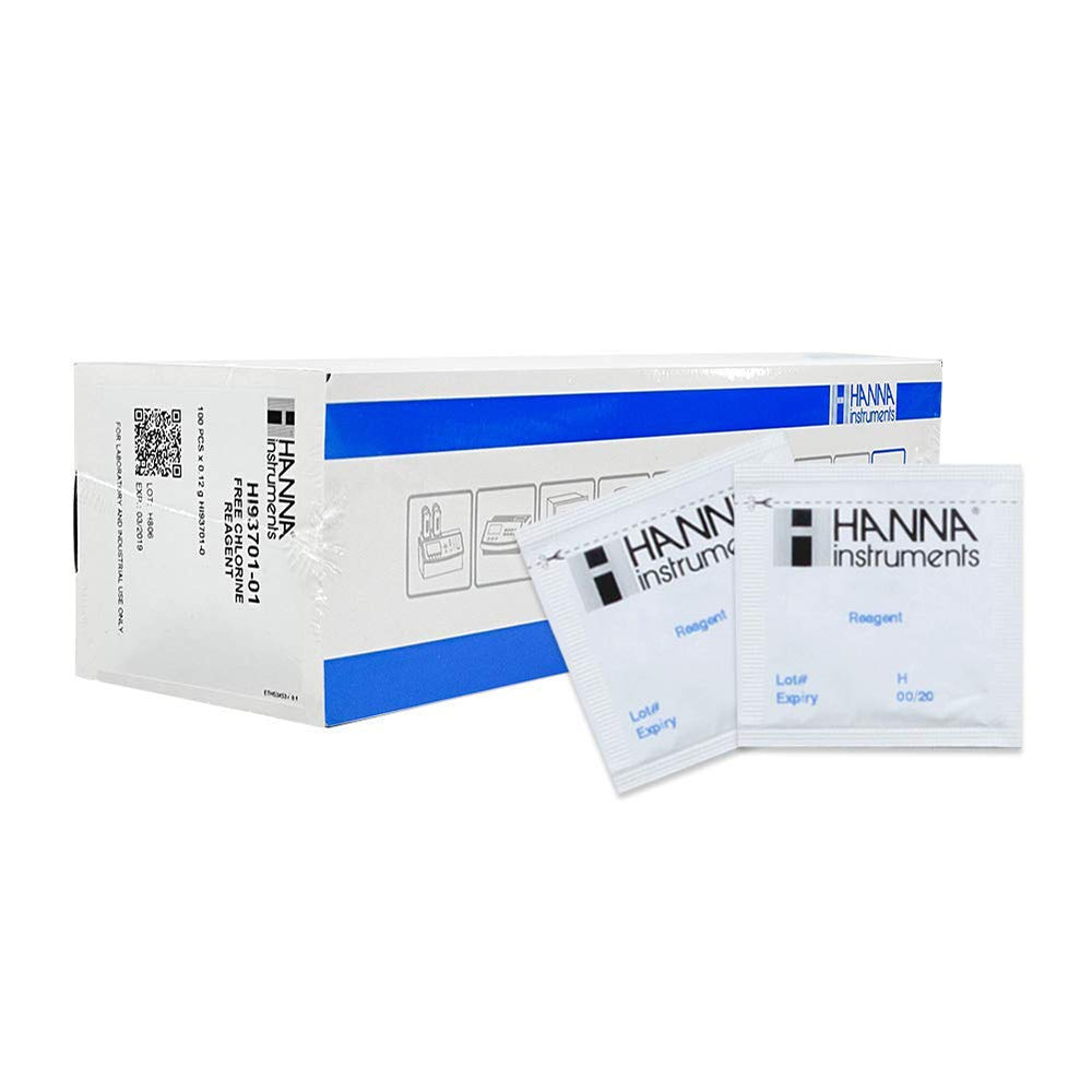 Hanna Instruments Chlorine Reagents Model 56445 front view