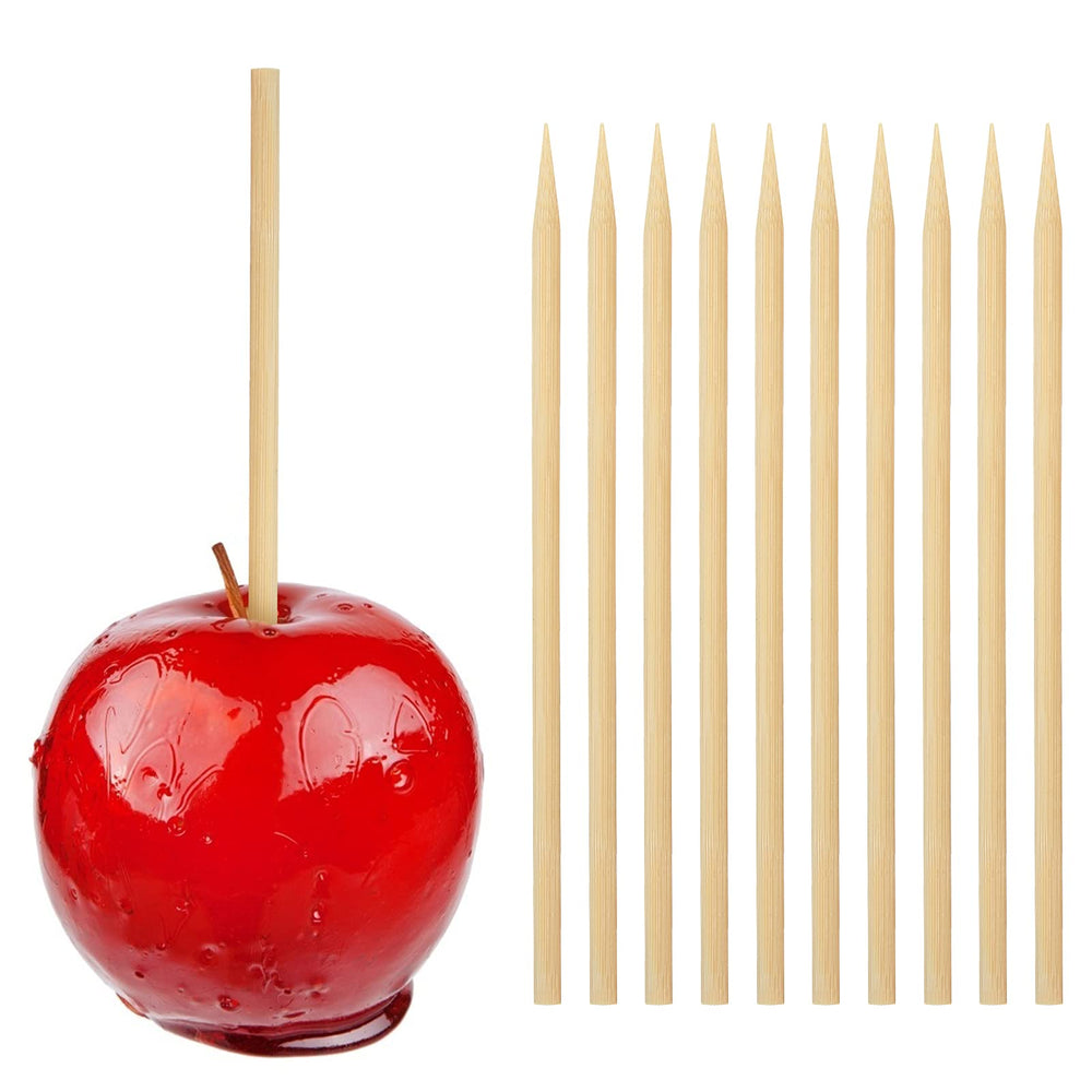 HANSGO 100PCS wooden candy apple sticks 7 inch pack