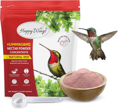 Happy Wings Hummingbird Nectar Powder Concentrate 2 LB front view