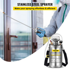 Happybuy sprayer showing adjustable brass nozzle