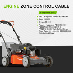 Harbot throttle cable length measurement