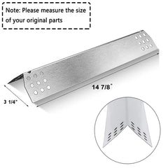 Hardware pack included in Hisencn grill burner kit