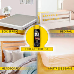 HARRIS Bed Bug Killer aerosol can side view
