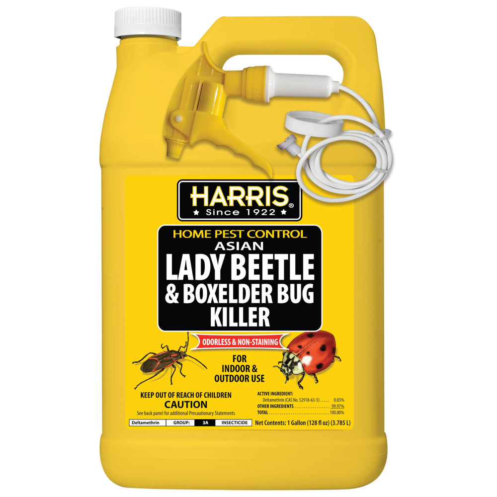 HARRIS Liquid Spray 128oz front view with clear liquid
