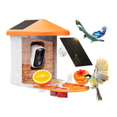 HARYMOR Bird Feeder with Camera in orange color