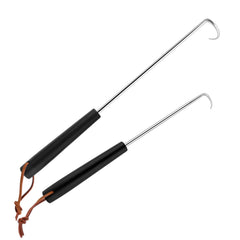 HaSteeL Meat Hook Flipper Set front view showing two sizes