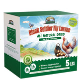 HATORTOP 5LB Dried Black Soldier Fly Larvae packaging front view