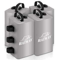 Hatway Canopy Weights set of 4 grey bags front view