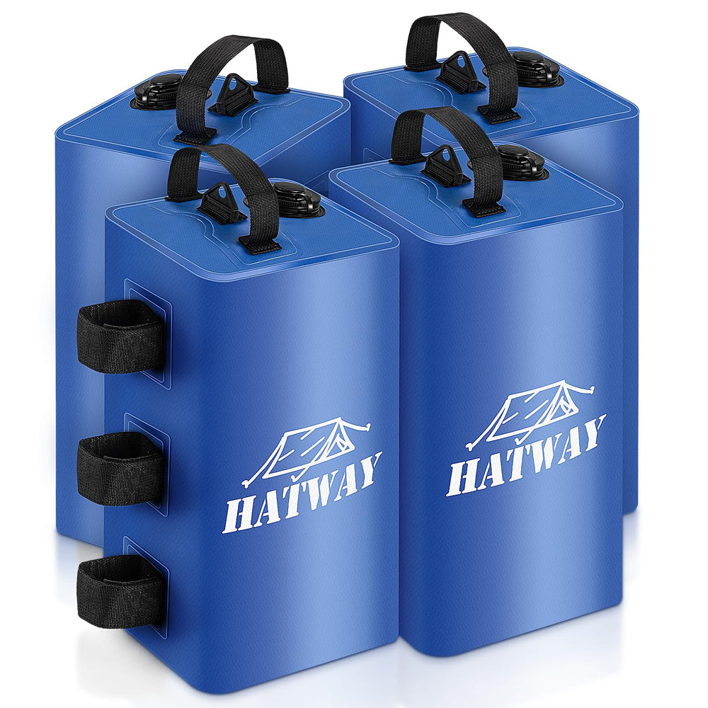 Hatway Canopy Weights Set of 4 in blue, front view