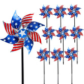 Hausse American Flag Reflective Pinwheels front view