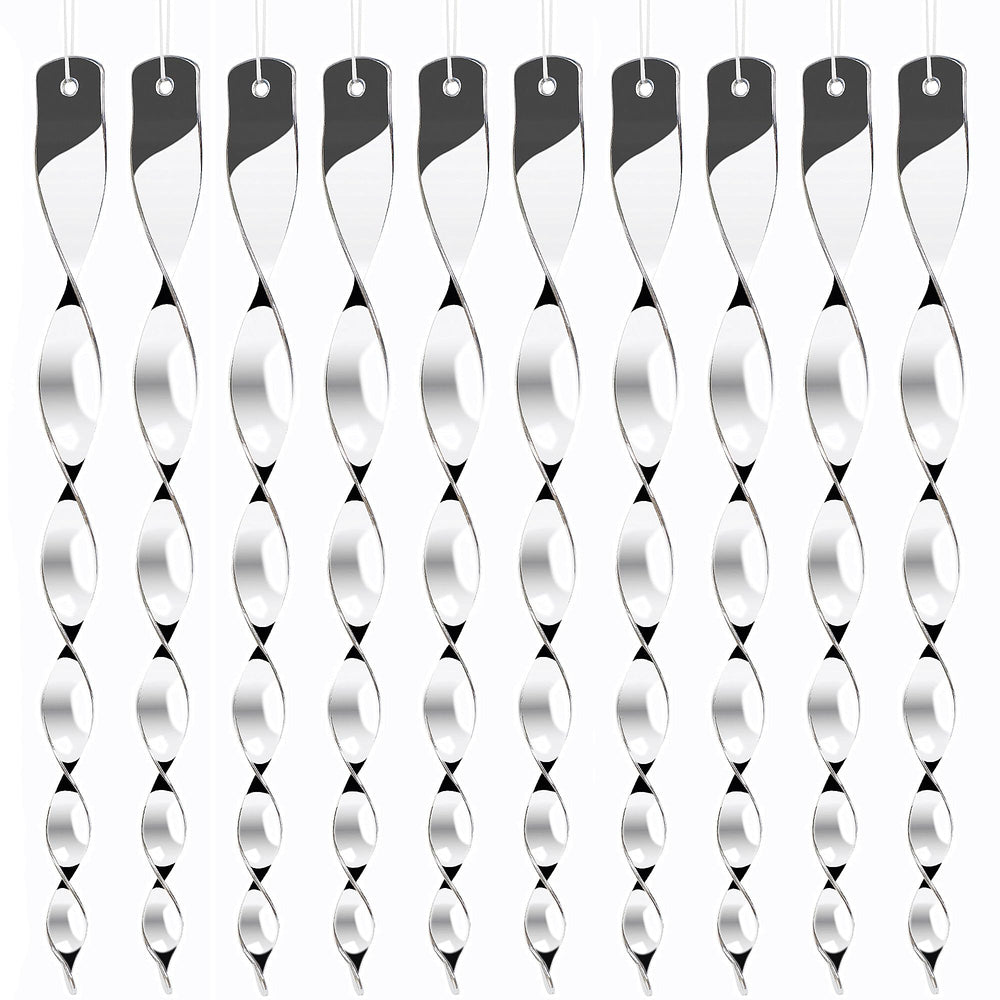 Hausse reflective bird deterrent rod front view