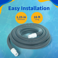 Haviland Pool Vacuum Hose spiral-wound construction detail