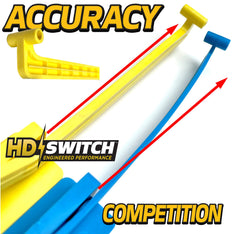 HD Switch Deck Leveler Gage flat base for accuracy