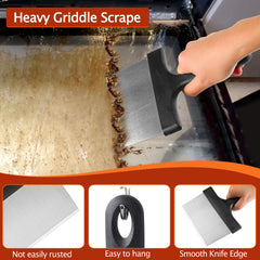 Heavy griddle scraper from CCTVRTV kit