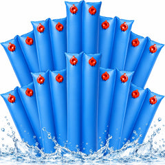 Hedday 8ft pool water bag front view with double chamber design
