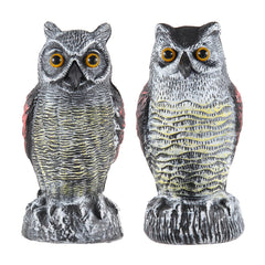 Hedoc Owl Decoy front view with vivid colours and realistic features