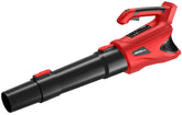 HEINPRO Cordless Leaf Blower front view, red colour