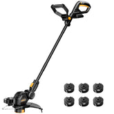 HEINPRO Cordless String Trimmer front view with cutting head