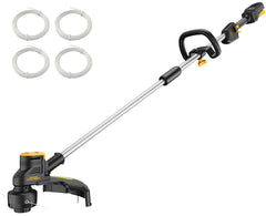 HEINPRO Cordless Weed Wacker front view with 16-inch cutting swath