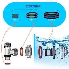 HENMI Step Washers and Flat Gaskets