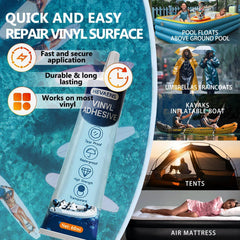 HEVAENS Air Mattress Patch Kit with wool ball for application
