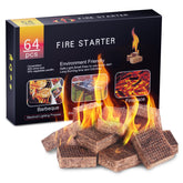 HGD Fire Starter 64 mini squares in multicolour packaging