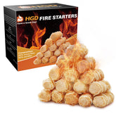 HGD Natural Fire Starters 32-pack in packaging