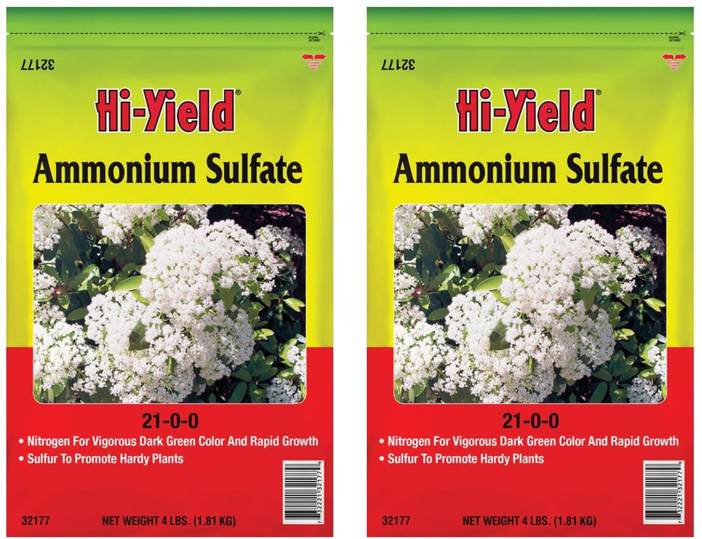Hi-Yield Ammonium Sulfate 4LB front view of packaging