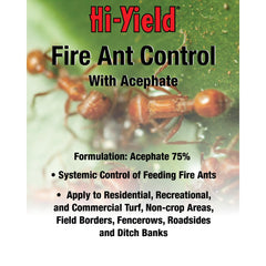 Hi-Yield Fire Ant Control 8 oz. granule insecticide application scene