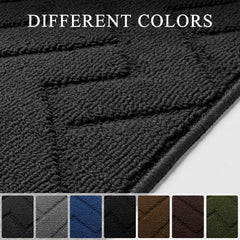 hicorfe Dirt Trapper Door Mat 24"x71" in entryway setting