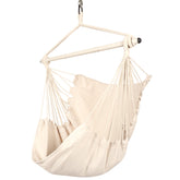 Highwild Hammock Chair Swing in beige front view