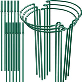 HiGift 32 inch adjustable plant support stake green front view