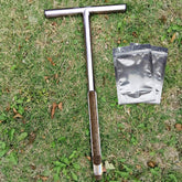 HiHydro Soil Sampler Probe 21-inch stainless steel front view