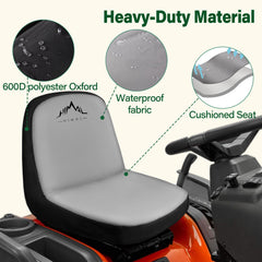 Himal Lawn Mower Seat Cover installation process