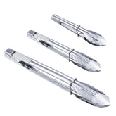 HINMAY 3PCS Stainless Steel Kitchen Tongs Set - 7 inch, 9 inch, and 12 inch