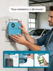HiOazo Smart Sprinklers Controller installation setup with components