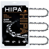 Hipa 18-inch chainsaw chain full view with 72 drive links