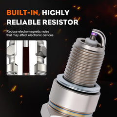 Hipa BPR6ES spark plug with specifications