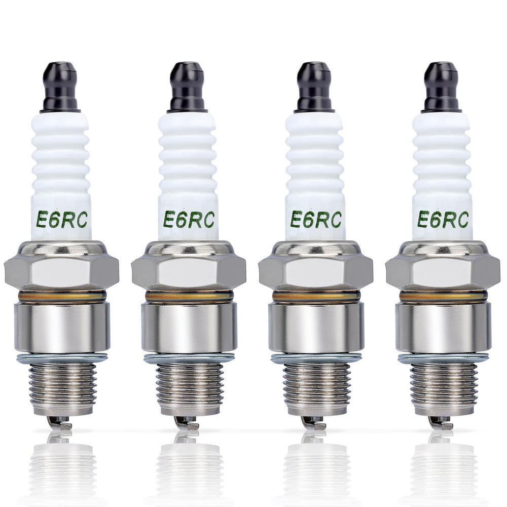 Hipa BR6HS Spark Plug 4 Pack front view with packaging